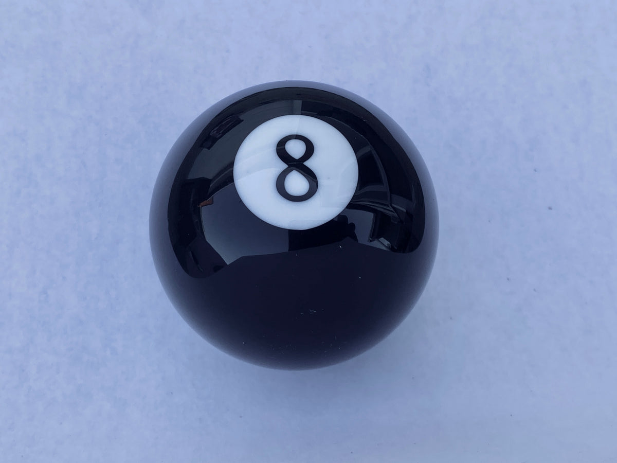 8 Ball Billiard Shift Knob Gear Shifter Knobs with 3 Adapters Round Ball Stick Shifter – Firm400
