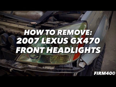 HOW TO REMOVE 2007 LEXUS GX470 FRONT HEADLIGHTS DIY
