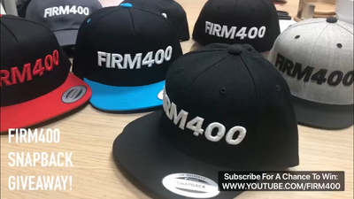 FIRM400 MERCH YOUTUBE CHANNEL GIVEAWAY @ 900 & 1000 SUBSCRIBERS!!