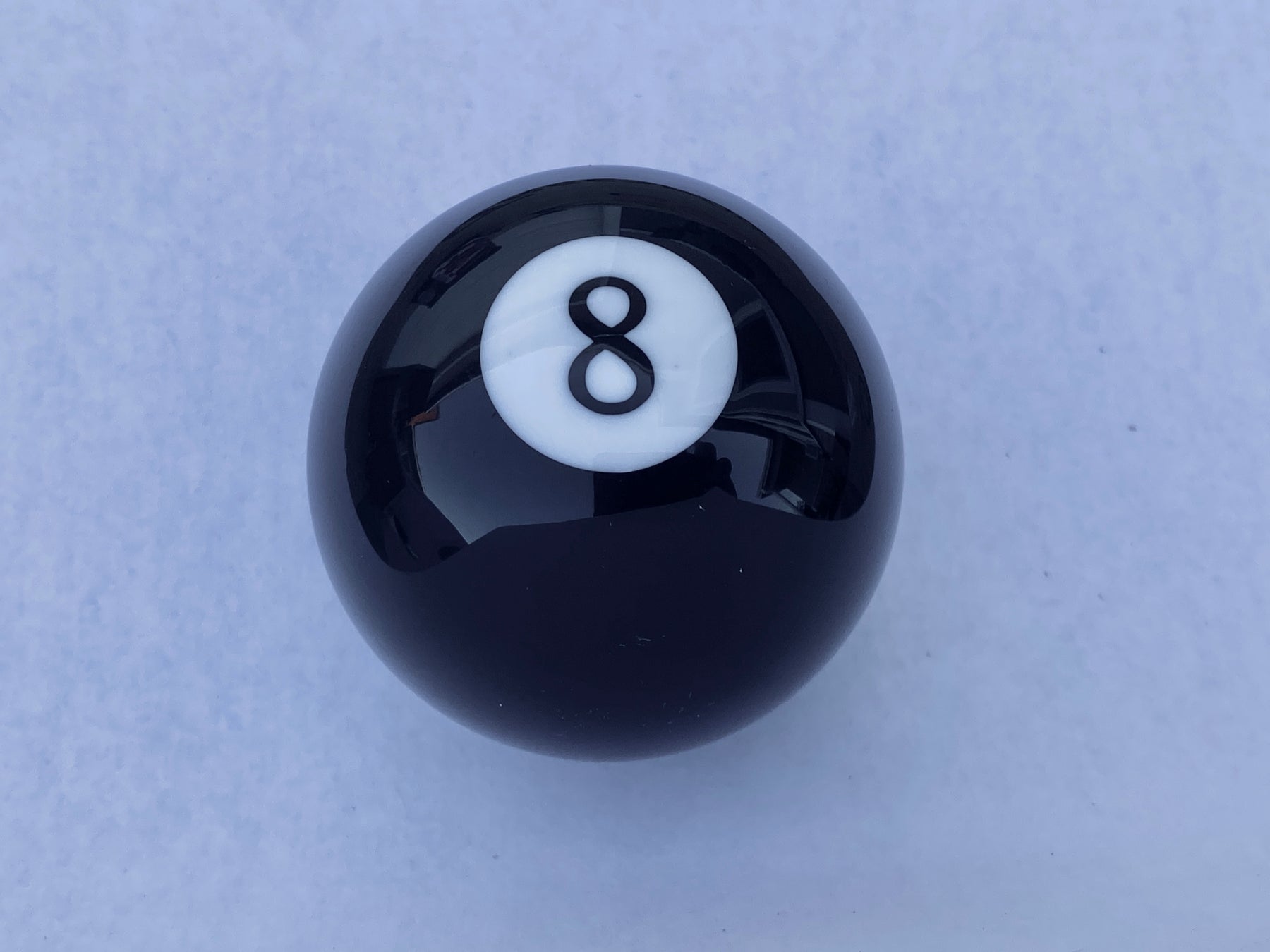 8 Ball Billiard Shift Knob Gear Shifter Knobs with 3 Adapters Round Ball Stick Shifter